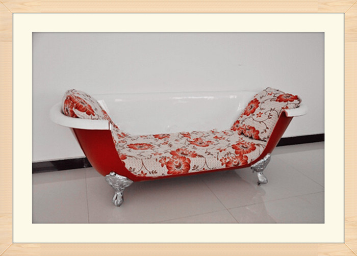 铸铁浴缸DIY沙发座椅